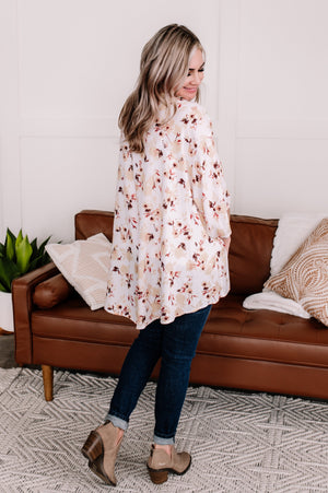 Change Of Pace Spring Floral Kimono