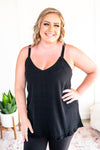 Going The Distance Sleeveless Top In Black