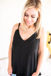 Going The Distance Sleeveless Top In Black