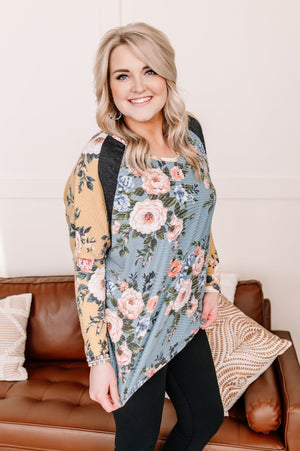 Fancy Like That Spring Floral Tunic