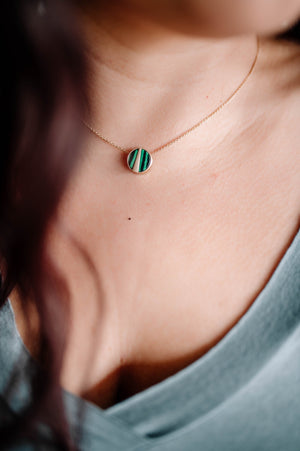 Make A Statement Jade Stone Necklace