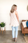 The Good One Sleeveless Top In Oatmeal