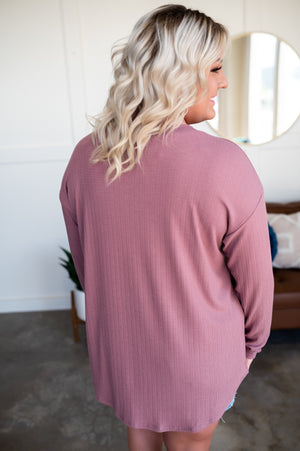 Never Be Basic Summer Knit In Rose