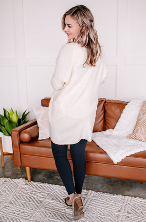 Bring Out Your Best Look Cardigan In Cream
