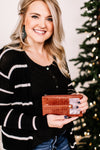 Joy Susan Mini Wallet In Caramel