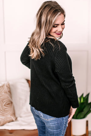 Warming Up To The Idea Cardigan In Coal