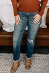 Patch Things Up Destroyed Knee Boyfriend Judy Blue Jean