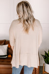 Carry A Tunic In Natural Waffle Knit