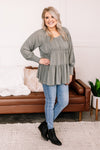 Join The Dots Tunic In Olive Green