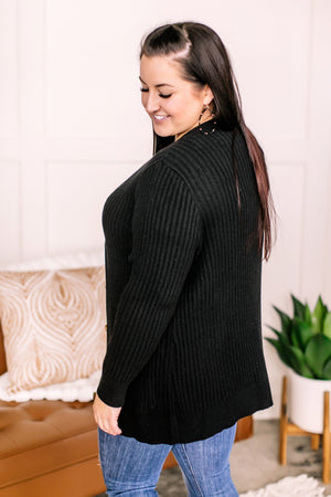 Warming Up To The Idea Cardigan In Coal
