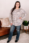 In The Blind Camo Long Sleeve Top