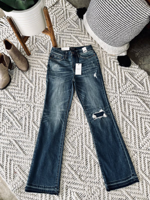 Catch You On The Fly Midrise Judy Blue Bootcut Jeans